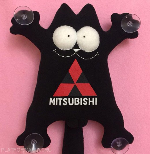 Кот "Mitsubishi" на присосках